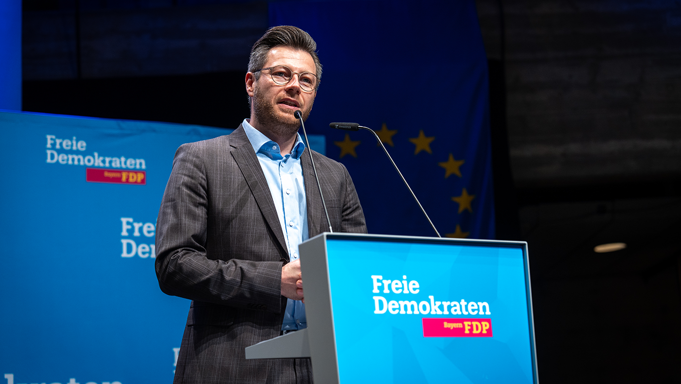 Der Generalsekretär der FDP Bayern Christoph Skutella.